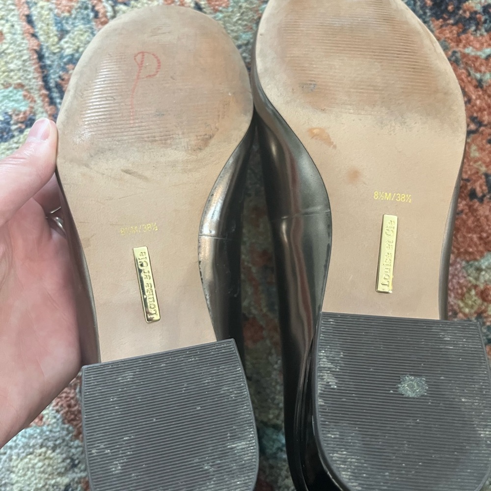 Louise et Cie Iron (Metallic) Korrie Mary Janes 8.5 - Picture 3 of 13